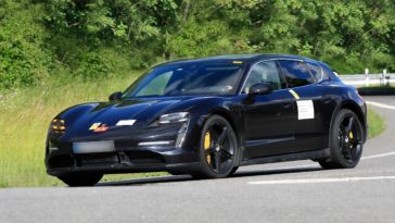 Spied Testing The Porsche Taycan Cross Turismo