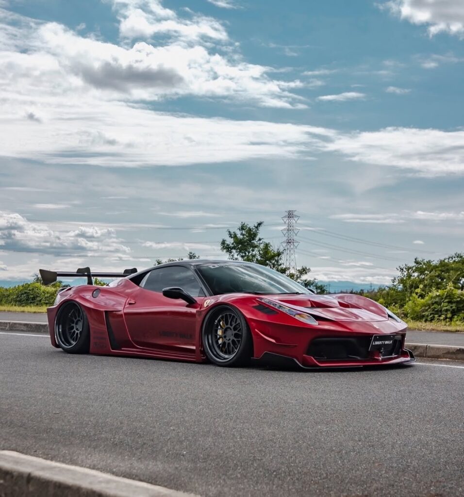 Ferrari 458 by Liberty Walk (1)